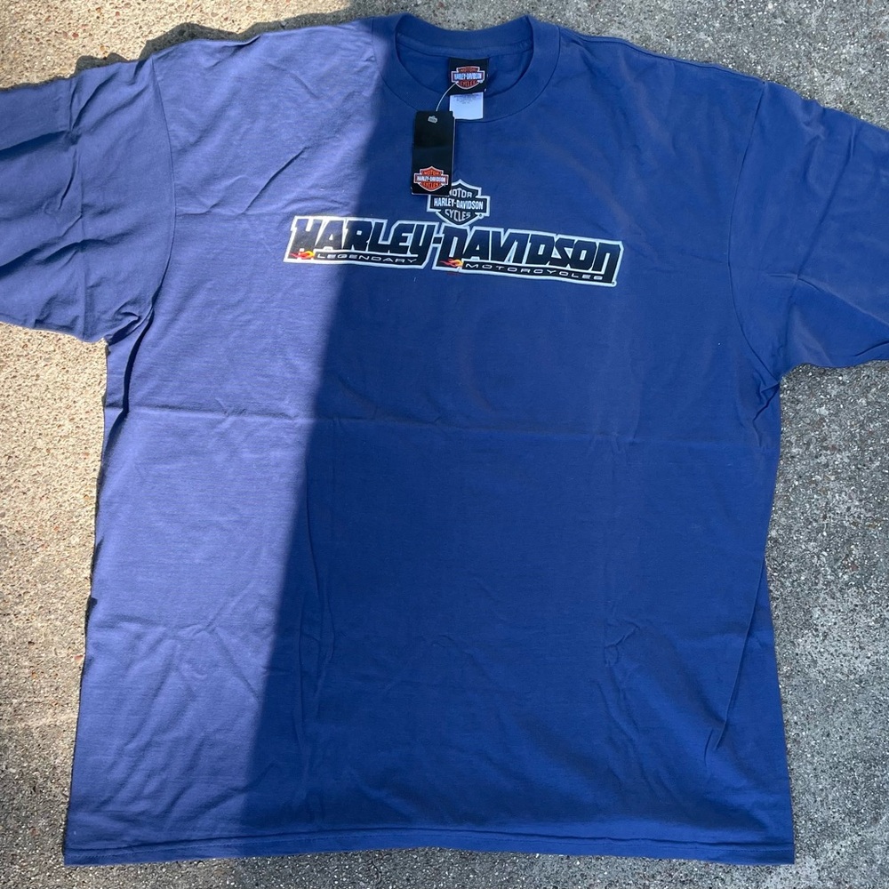Harley-Davidson Navy Short Sleeve Logo Tee